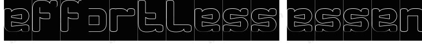 effortless essential字体转换 effortless essential字体转换